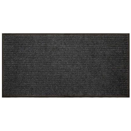 MULTY HOME MT2000104 Utility Mat, 36 in L, 24 in W, Polypropylene Surface, Charcoal 1005377